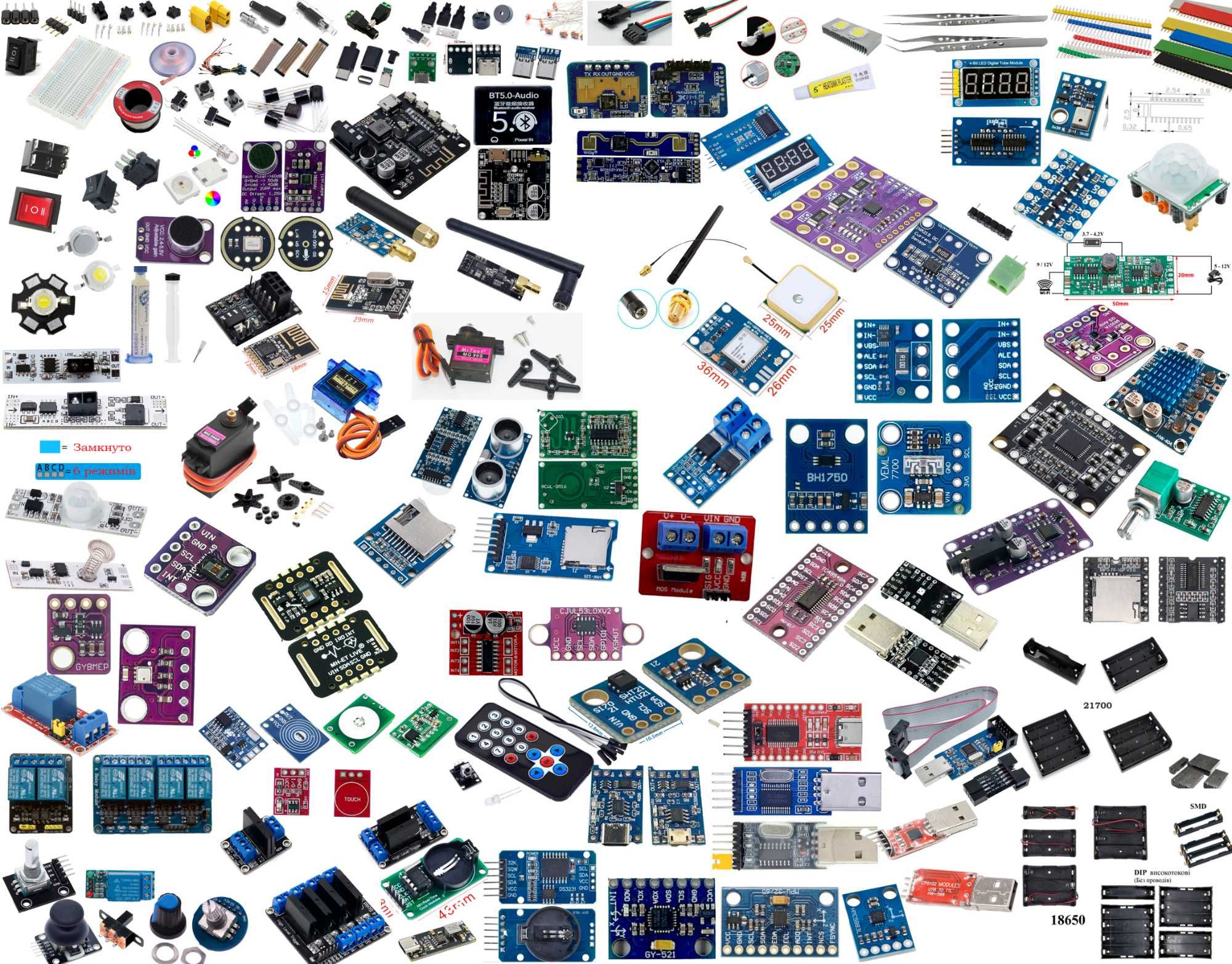 ESP32 WROOM 32 U, EU. C3, C6, S3  SuperMini