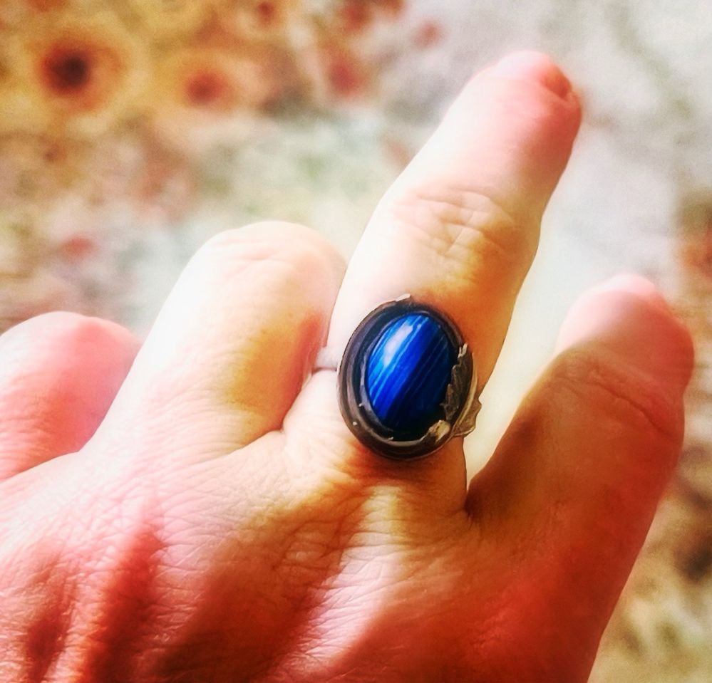 Jerzy Pytel. Srebro 925. Lapis lazuli. Prl
