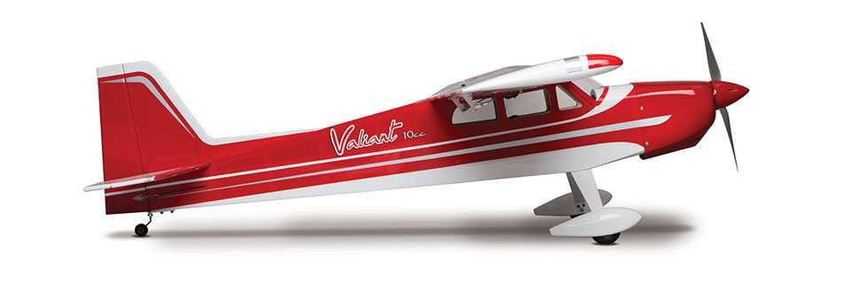 Aeromodelo Valliant 10cc na caixa + Motor OS GGT10 + Flutuadores