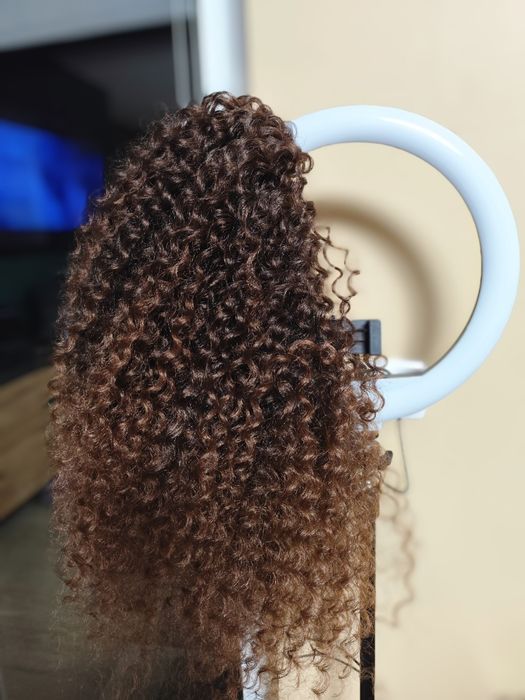 Afrokrab, spinka afro