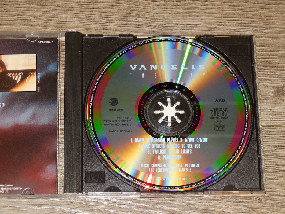 Vangelis  The City  CD
