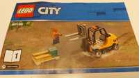 lego city 60198 wózek widłowy i furgonetka