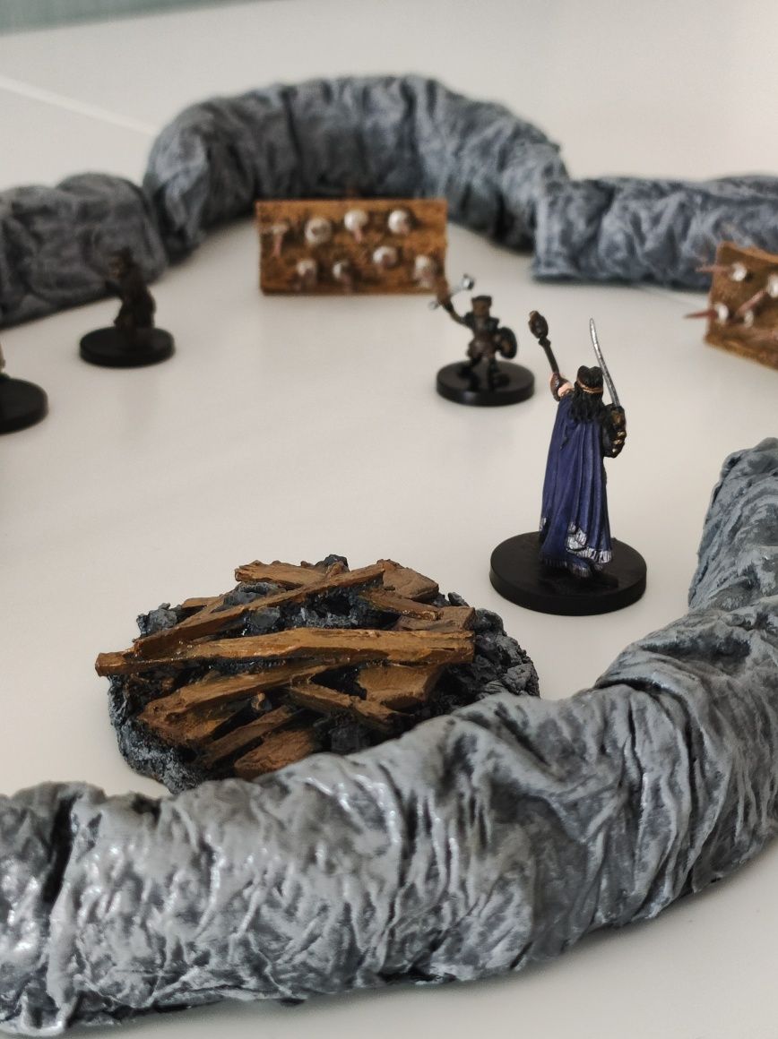 Dungeons & Dragons - Terreno Masmorra artesanal