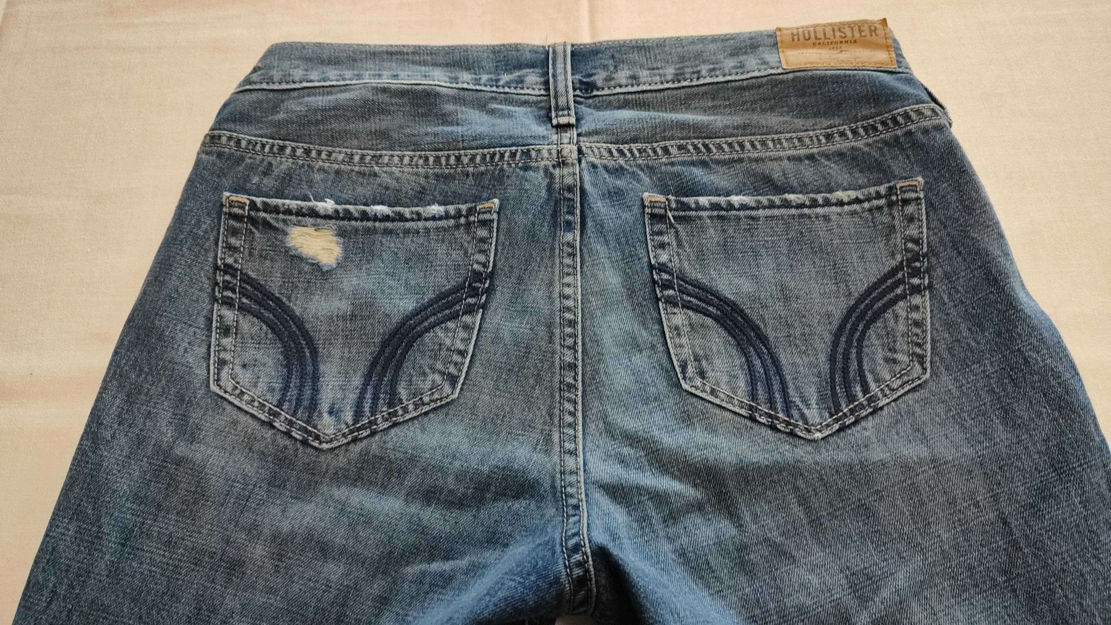 Spodnie jeansy Hollister r.25