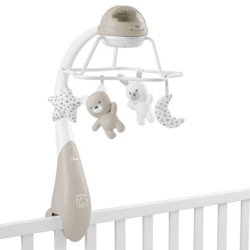 Мобіль-проєктор Chicco на ліжечко 3 в 1 Веселка