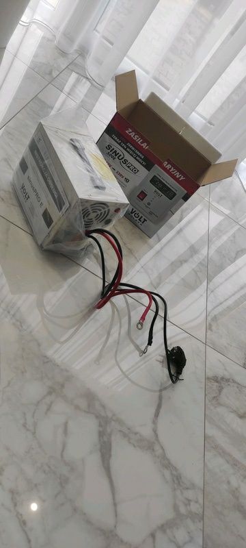 ДБЖ инвертор 12/220 Volt Sinus PRO перетворювач напруги