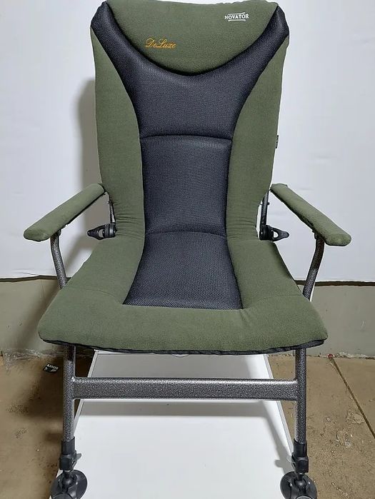 Крісло для рибалки коропове преміальне Novator SR-3 Deluxe