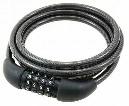 ZAPIĘCIE DO ROWERU BLOKADA  linka zapinanie rowerowe na SZYFR Z1