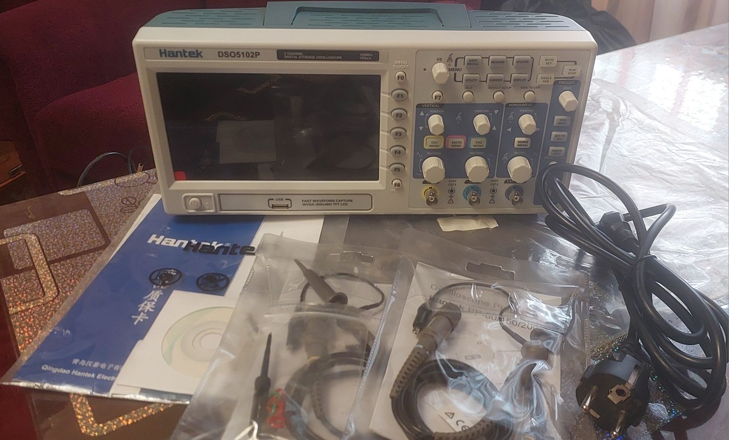 Цифровий осциллограф HANTEK DSO5102P
