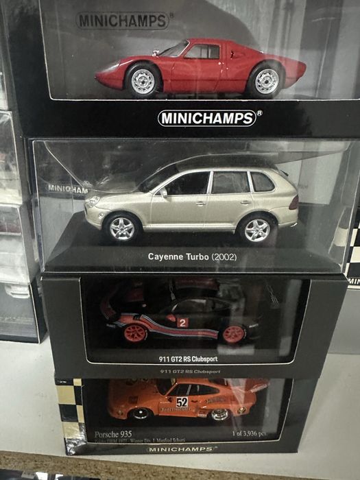 Porsche e outras marcas Minichamps 1:43 apartir dos 30
