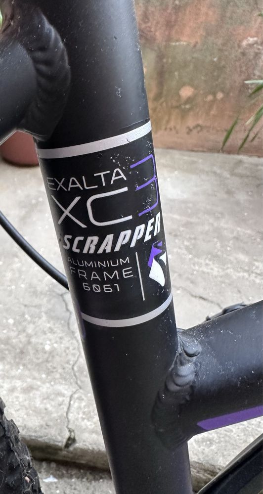 Bicicleta BTT Scrapper Exalta XC3