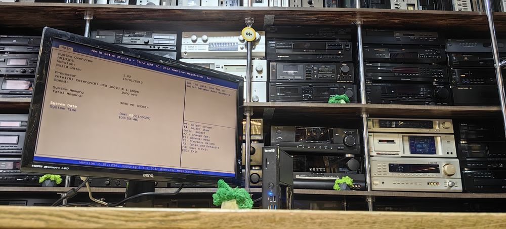 Комп'ютер Terra PC Nettop/Celeron 1007u/Ram 4Gb DDR3 /HDD No /БЖ но