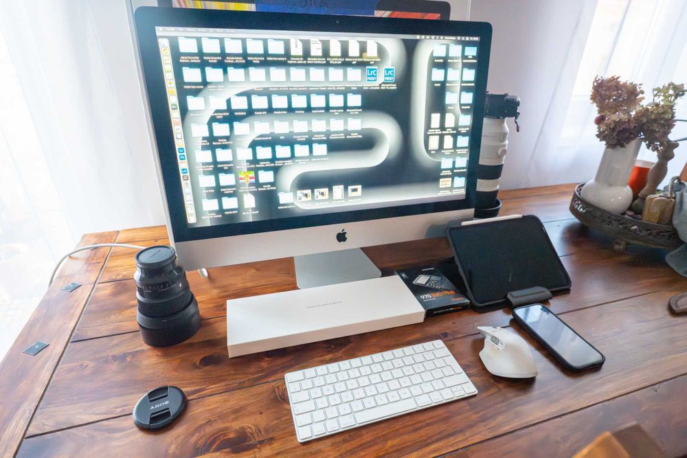 iMac Retina 5K 27 Macbook i7 64 GB 2TB SSD RADEON 8 DDR4