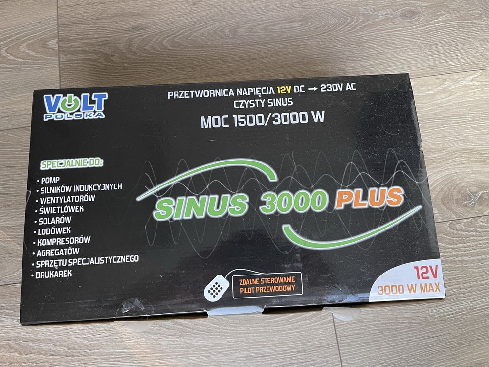 Інвертор (перетворювач напруги) VOLT POLSKA SINUS Plus 3000