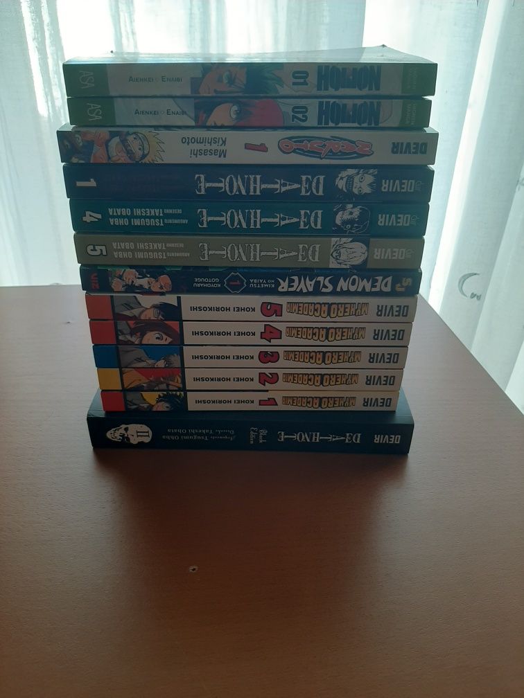 13 mangas em estado impecável