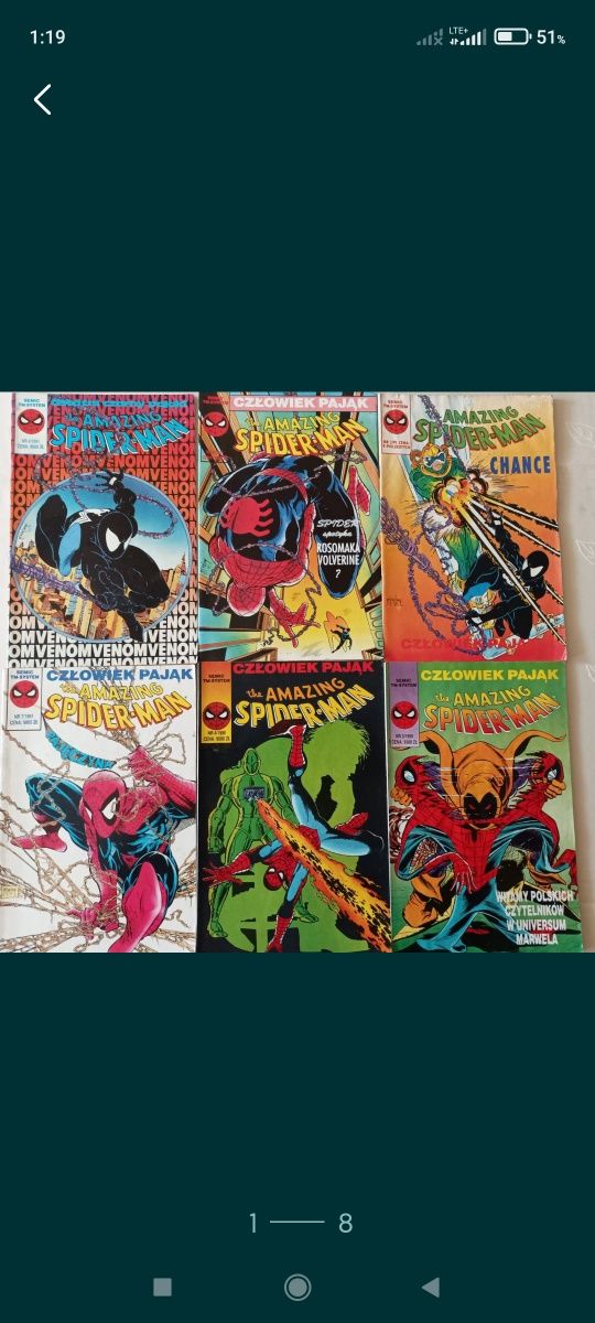 Spider-Man Stan kolekcjonerski 
Stan bdb dla kolekcjonera!
Un