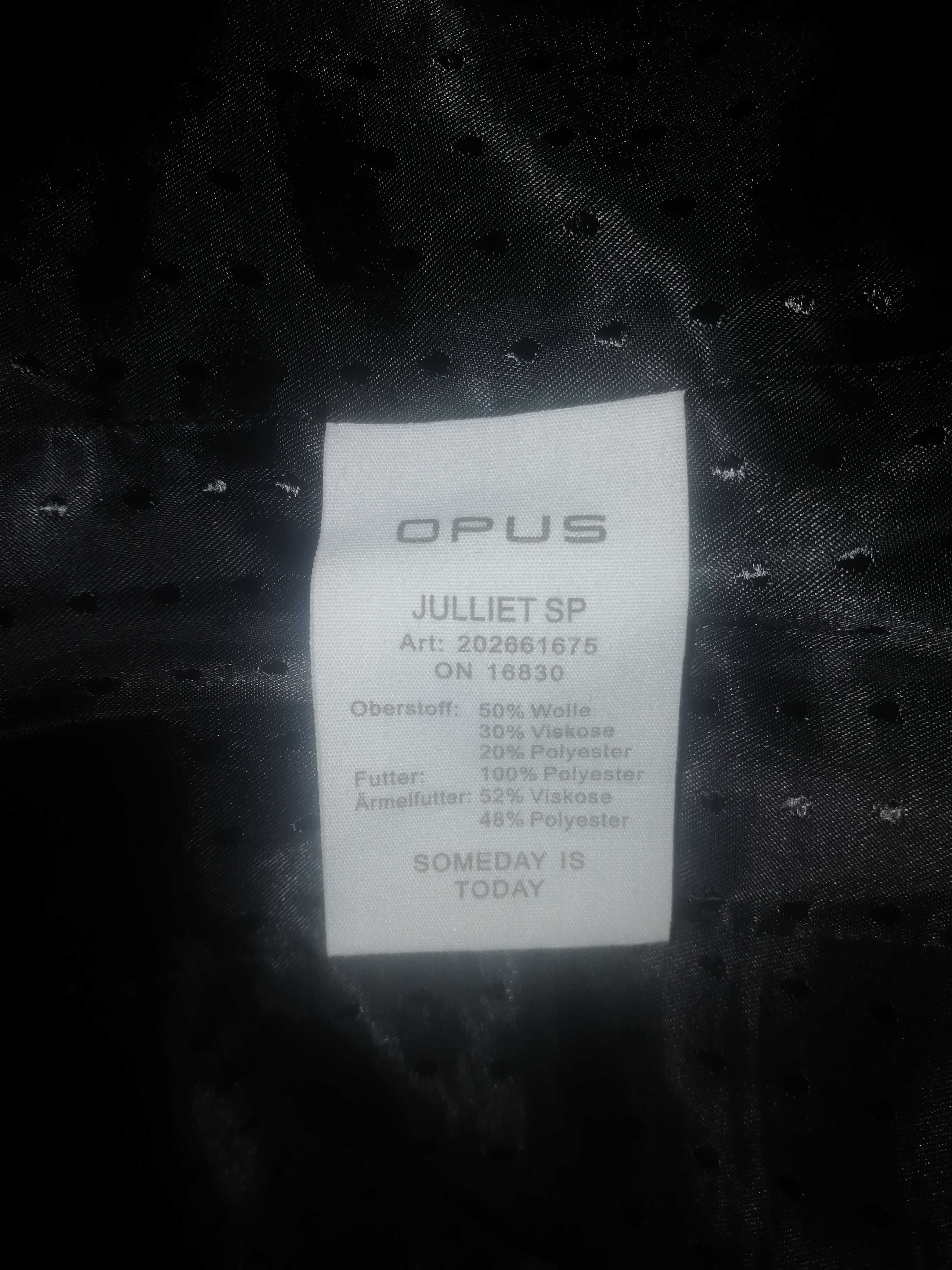 Піджак, жакет OPUS 50% шерсть, розмір 36