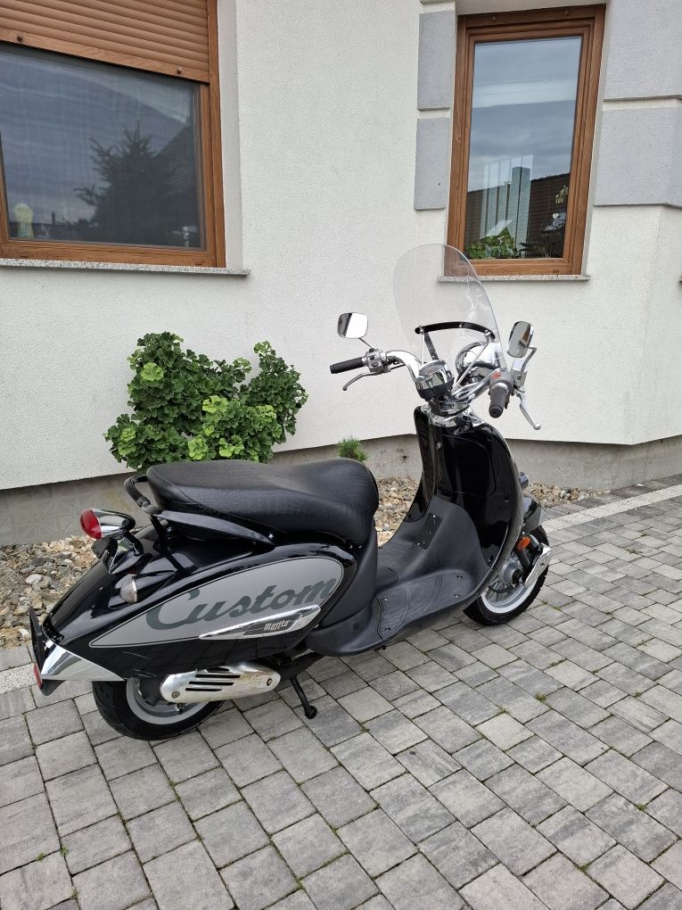 Skuter Aprilia Mojito custom Retro 2t nie vespa piaggio  Transport