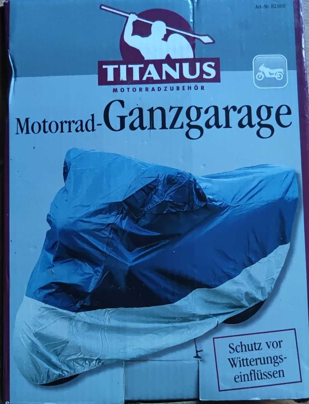 Pokrowiec na motocykl titanum motor 246x105x127