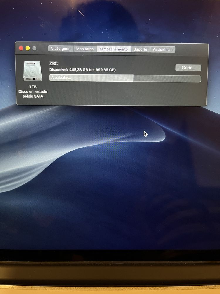 Macbook pro 13 late 2012 - 1TB SSD memoria