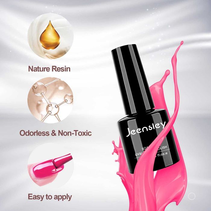 KIT unhas de gel completo com lâmpada de secagem LED UV 48 W