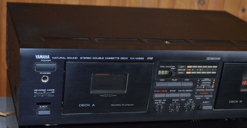 Yamaha KX-W 262  Magnetofon dwukasetowy Dolby B C