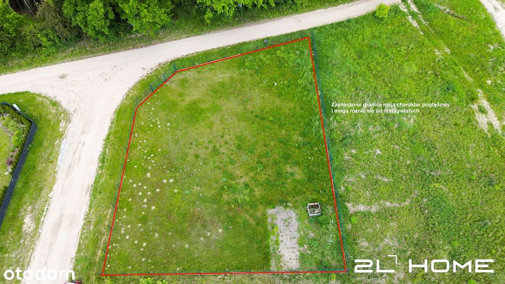 DZIAŁKA nad JEZIOREM Nowy Dębiec | 833m2 | MPZP |