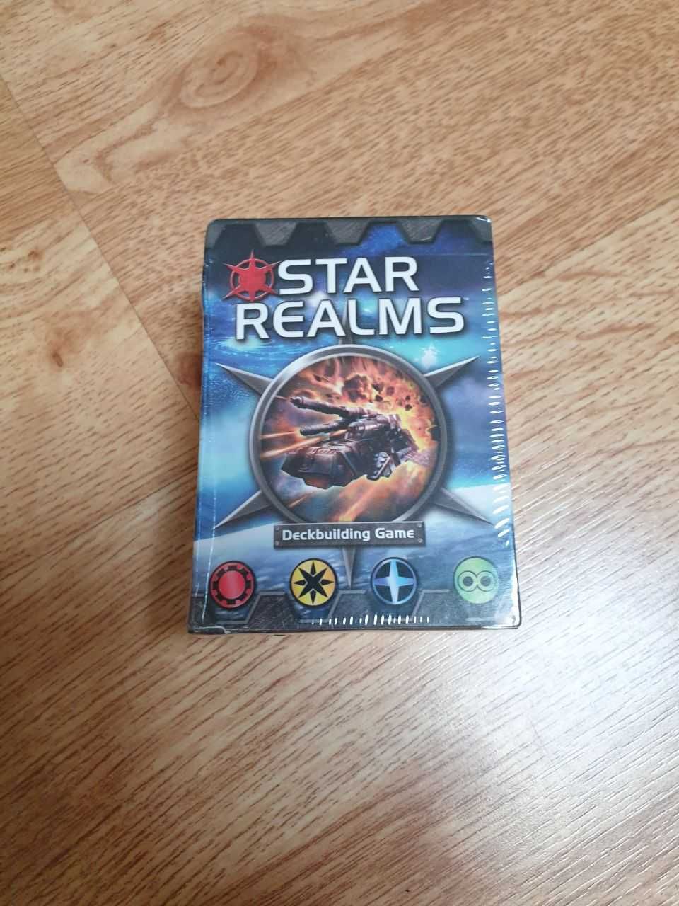 Jogo de Cartas Star Realms, novo, plastificado