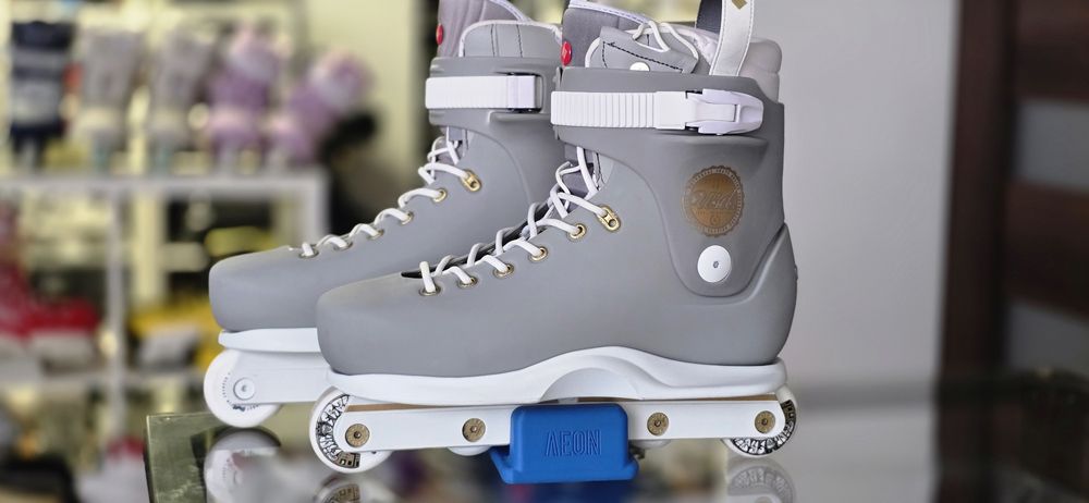 Rolki agresywne USD VII Grey/Gold r. 44 nowe
