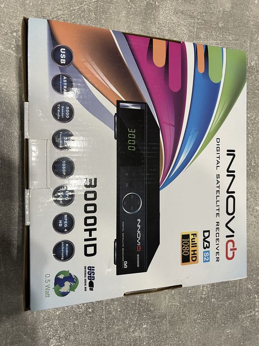 Супутниковий ресівер/тюнер FullHD