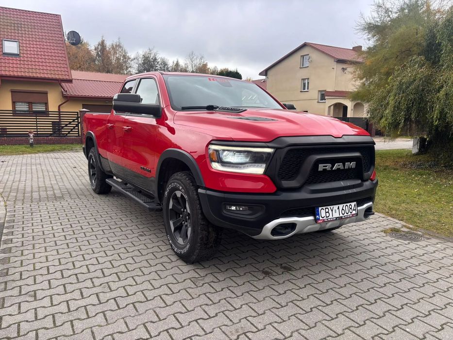 RAM 1500 RAM 1500 REBEL, LPG BRC, Bezwypadkowy!