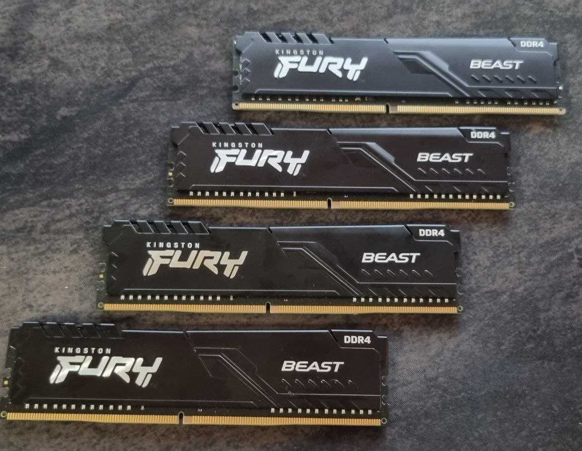 Оперативная память KINGSTON FURY DDR4 2666MHz 8Gbx4