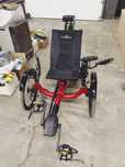 Rower poziomy,trike, elektryczny, że wspomaganiem.
Folding E-JC26X