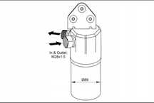 NRF osuszacz klimatyzacji Audi A4 B5 A6 C5 VW passat B5 B5.5