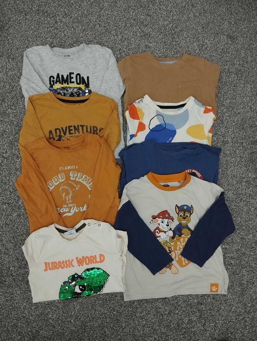 T-shirty dla chłopca rozmiar 104