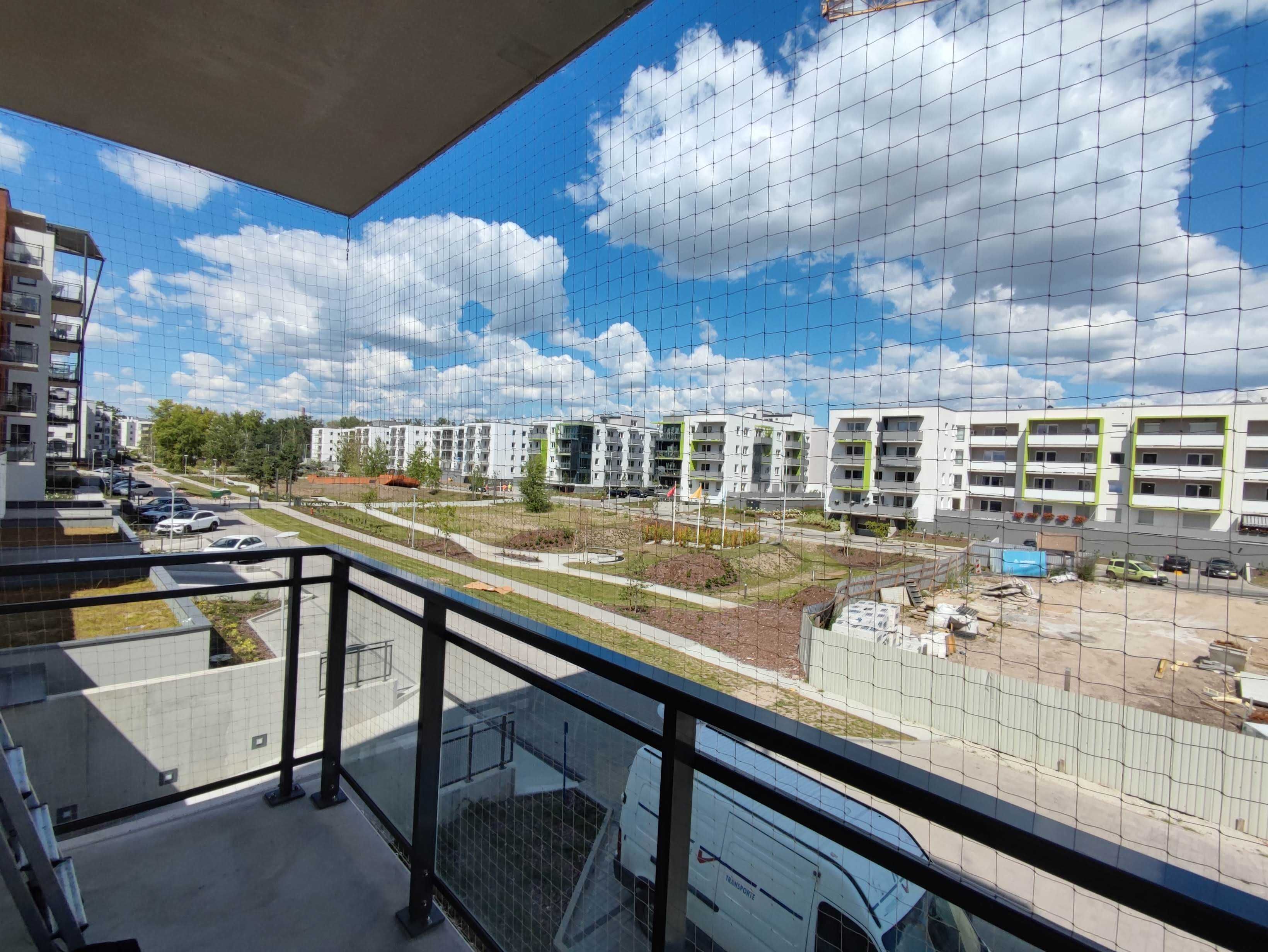 Siatka na balkon taras na gołębie/dla kota Kolce Sprzątanie balkonu