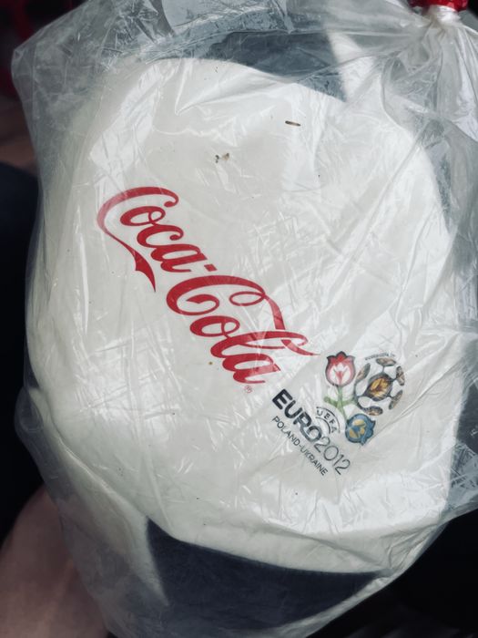 Soccer / kolekcjonerska piłka nożna EURO 2012 Coca-Cola