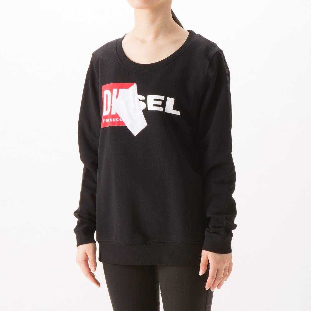 Жіночий світшот кофта diesel big logo sweatshirt L
