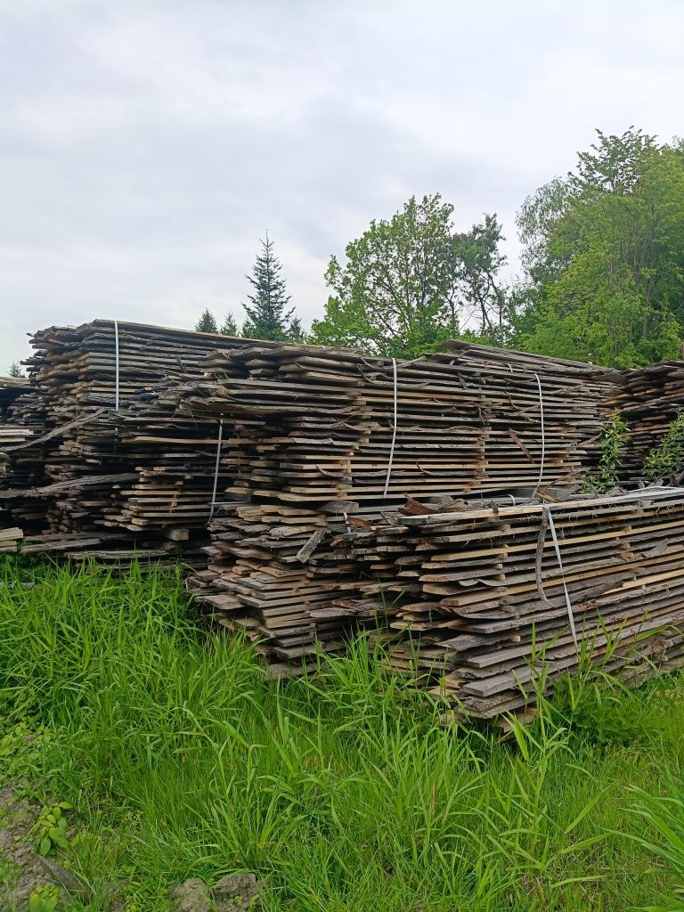 Deski dębowe powietrzno suche