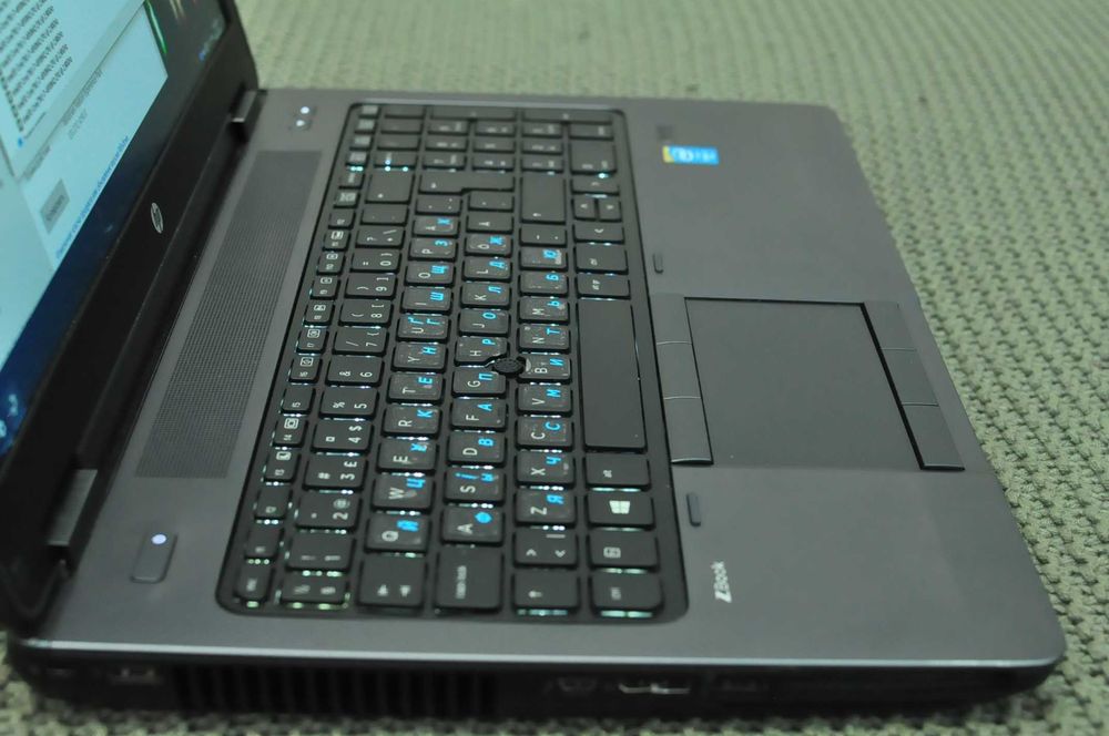 Мощный ноутбук HP Zbook 15 (Core i7/32Gb/ SSD 512Gb/NVIDIA 3Gb)