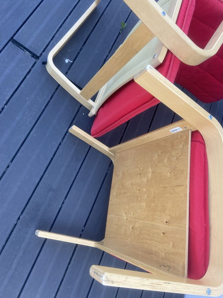Ikea fotel z podnozkiem