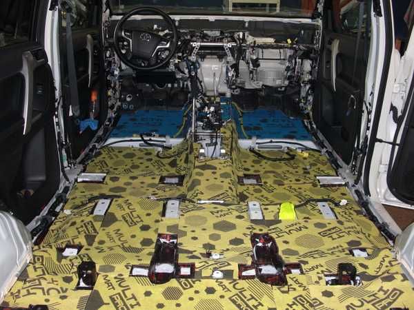 Шумоизоляция авто