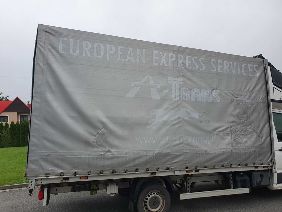 VW Crafter Sprinter Paka Plandeka Zabudowa 10 palet