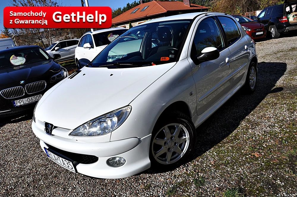 Peugeot 206 1.4 HDi! Klimatyzacja! Pod. fotele! ALU! ESP!