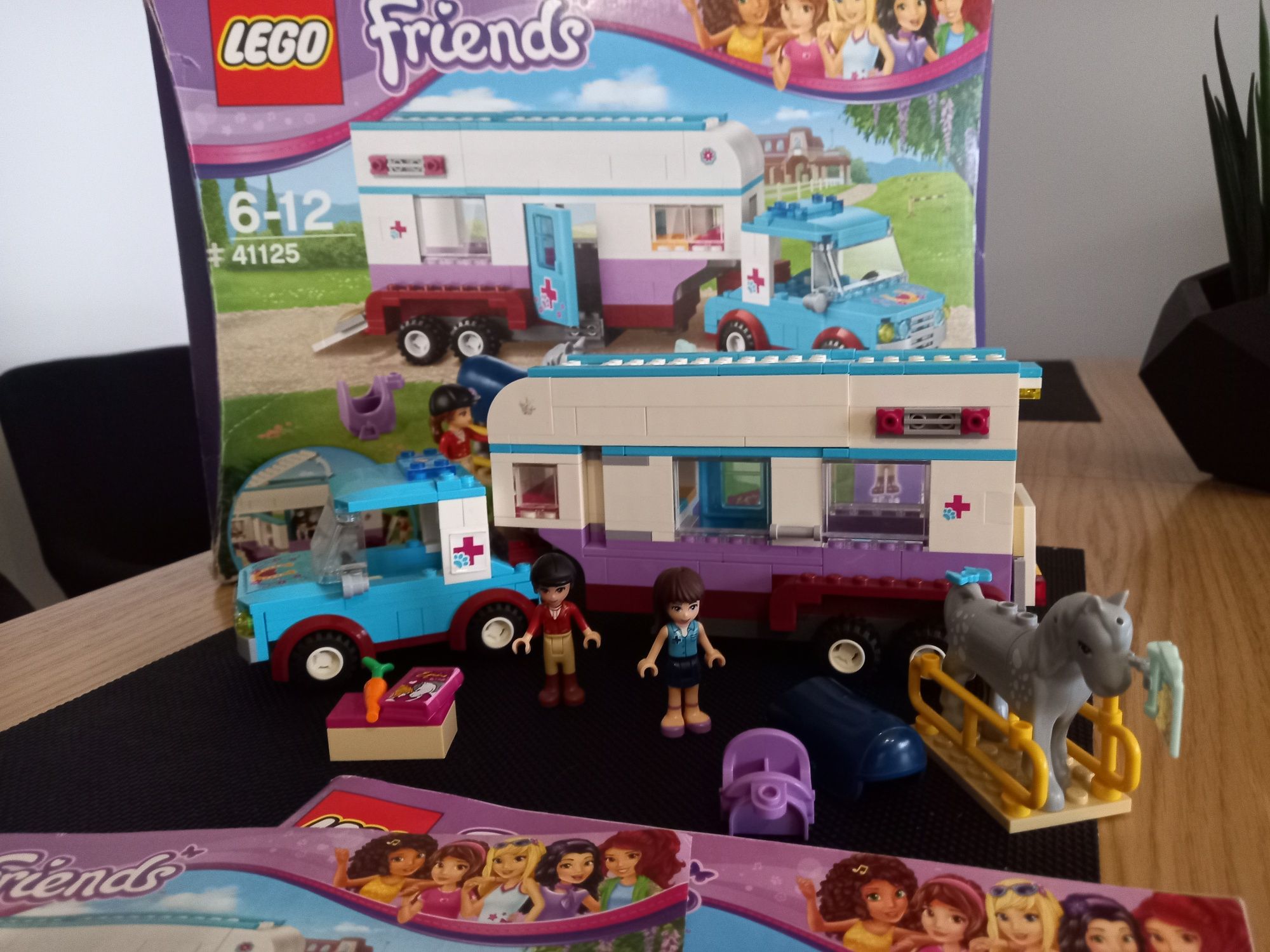 Lego friends 41125 przyczepa weterynaryjna