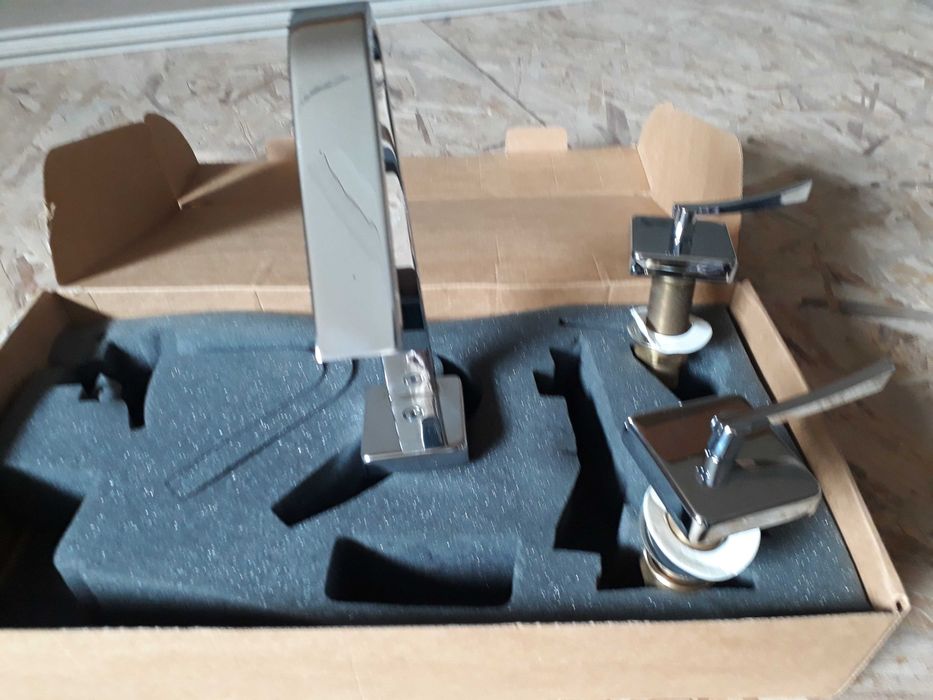 Kran Paini Crux - NOWY, komplet, łazienka/kuchnia