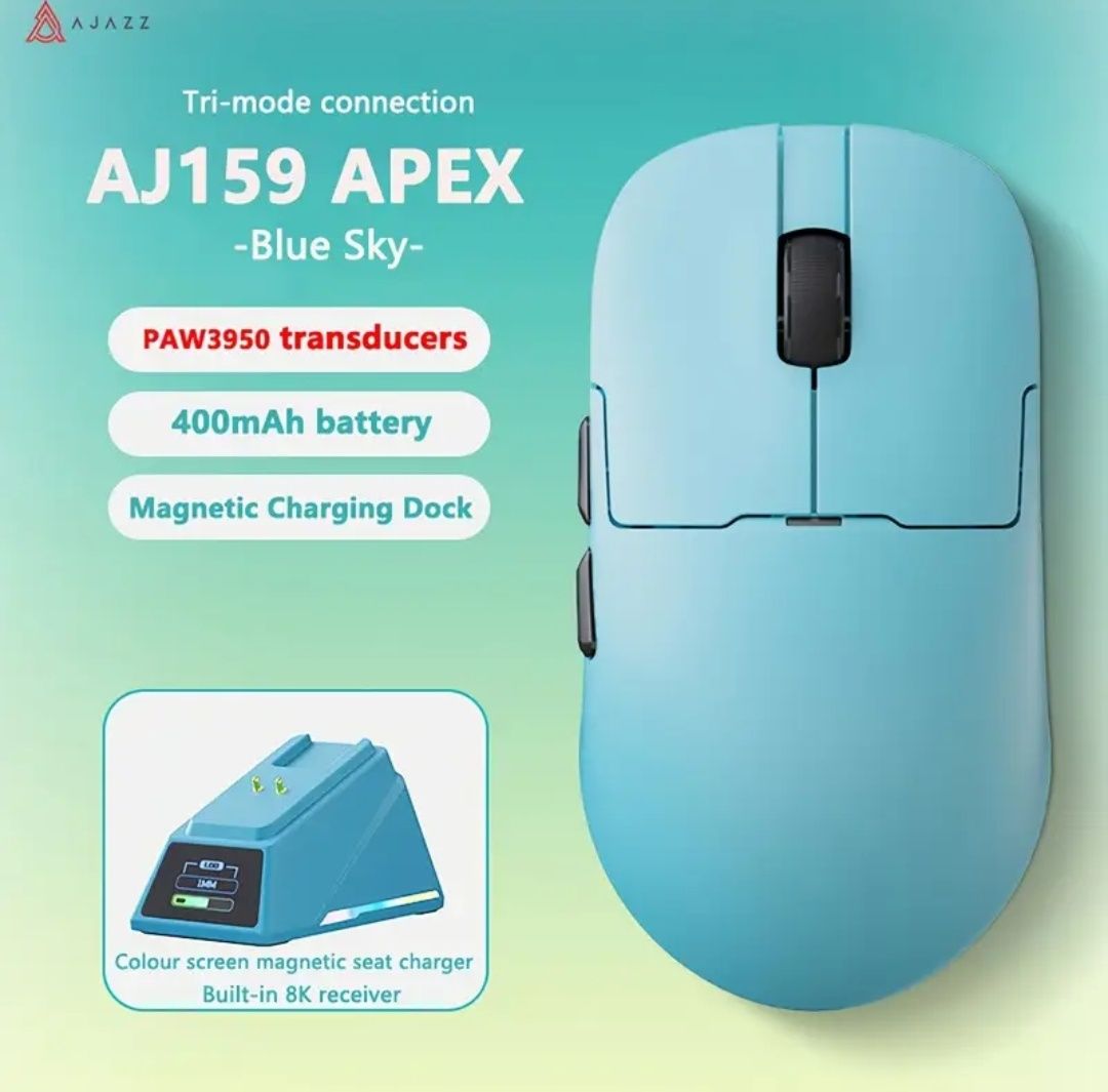 Миша геймерська Ajazz Aj159, 179  apex