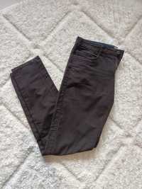 Czarne Męskie Spodnie Klasyczne Reserved