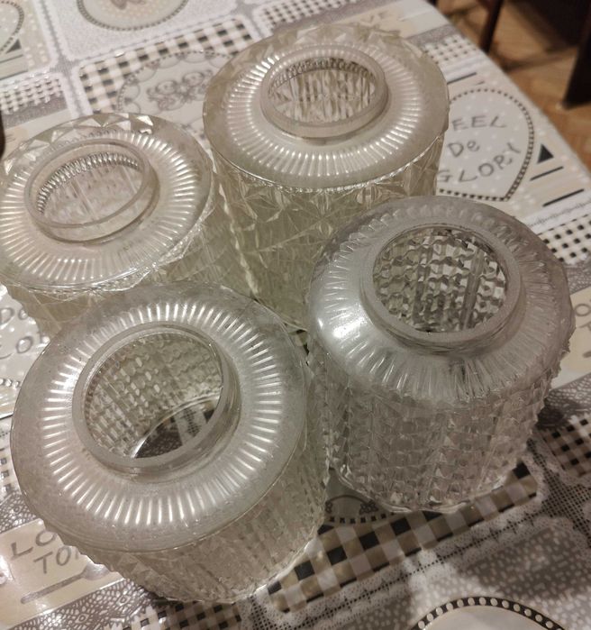 Плафони для люстри, светильника, бра 3 шт+1 шт