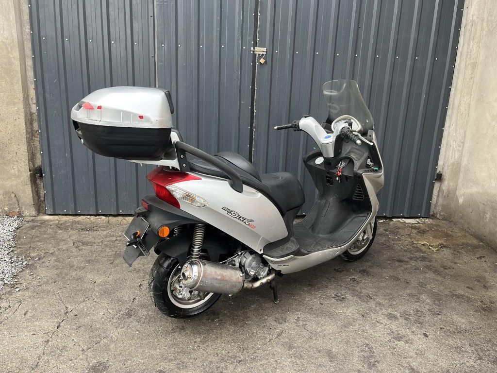 Kymco grand dink 125cc kat.b maxi skuter oparcie kufer shad